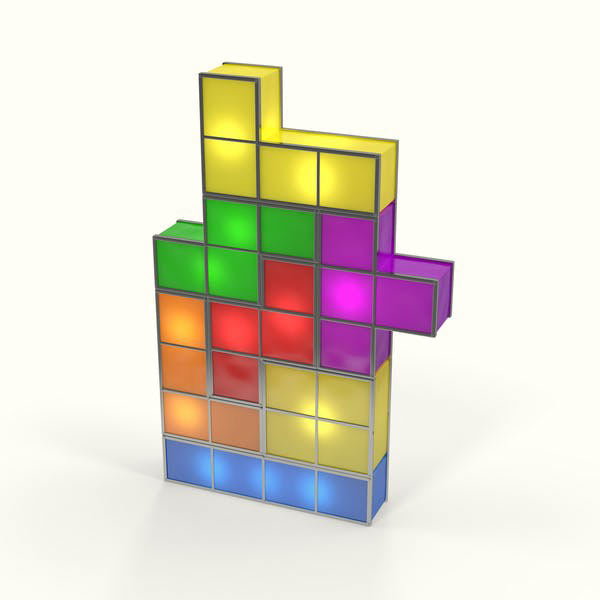 Tetris Lamp