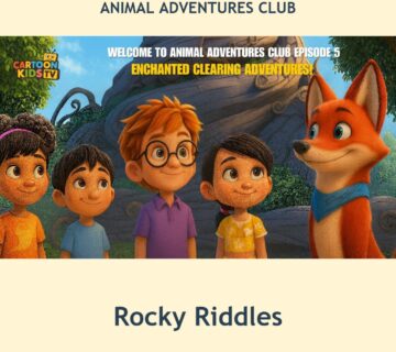 Rocky Riddles episode artwork from Animal Adventures Club
