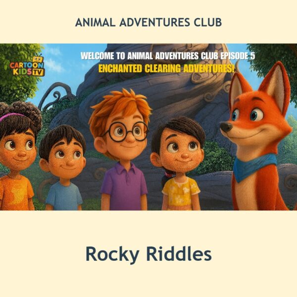 Rocky Riddles episode artwork from Animal Adventures Club
