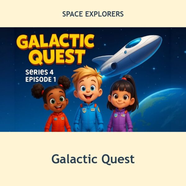Galactic Quest episode artwork from Space Explorers