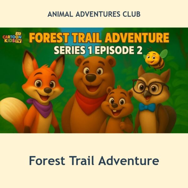 Forest Trail Adventure episode artwork from Animal Adventures Club