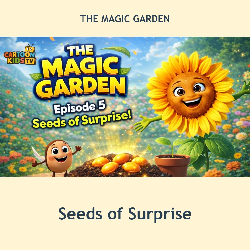 Seeds of Surprise episode artwork from The Magic Garden