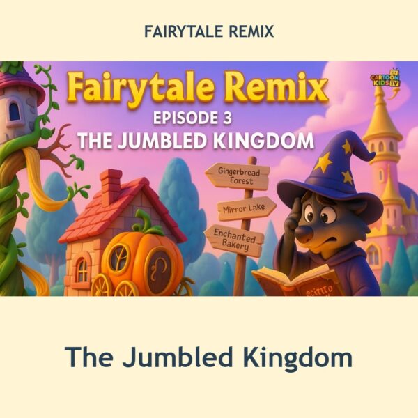 The Jumbled Kingdom episode artwork from Fairytale Remix