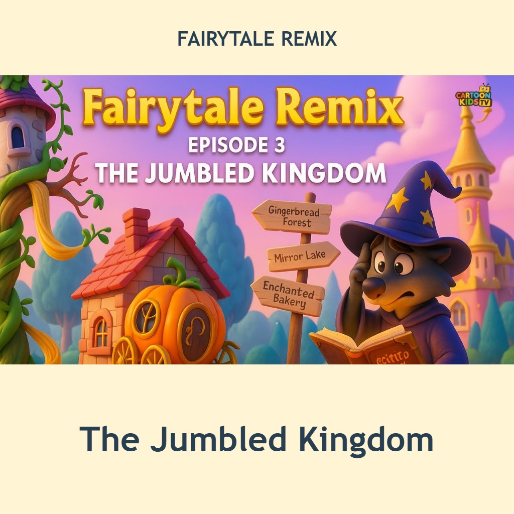 The Jumbled Kingdom episode artwork from Fairytale Remix