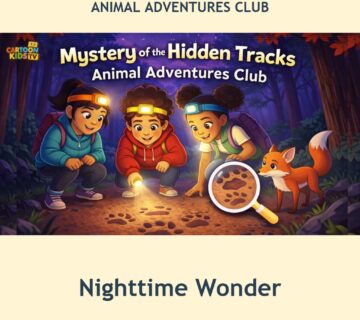 Nighttime Wonder episode artwork from Animal Adventures Club